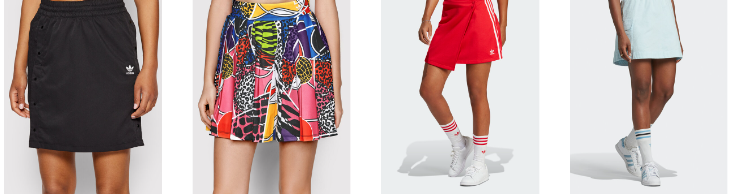 Damen-Sportröcke Adidas Damen-Sportröcke Adidas