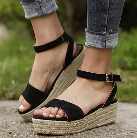 Alltagssandalen für Damen im Espadrilles-Stil von modora.at