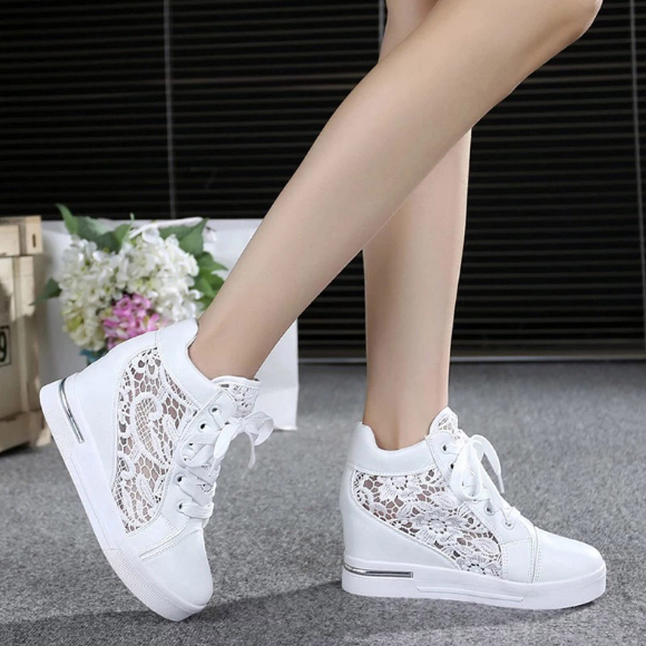 Elegante Damen-High-Top-Sneaker von modora.at