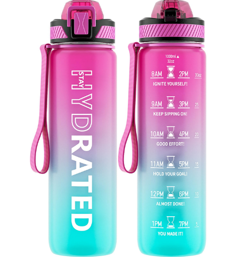 Wasserflasche mit Verschluss von modora.at