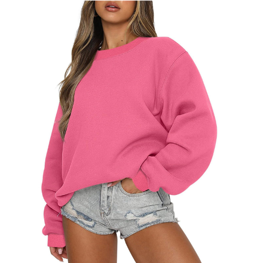 Damen Sweatshirt ohne Kapuze von modora.at