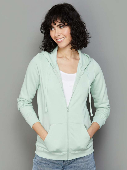 Damen Sweatjacken mit Reißverschluss | modora.at