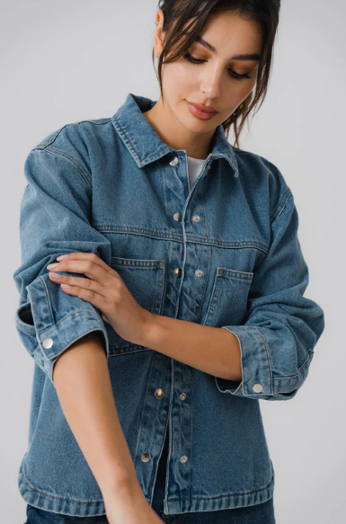 Damen Jeansbluse von modora.at Damen Jeansbluse von modora.at