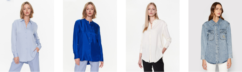 Damenhemden Calvin Klein: Damenhemden Calvin Klein: