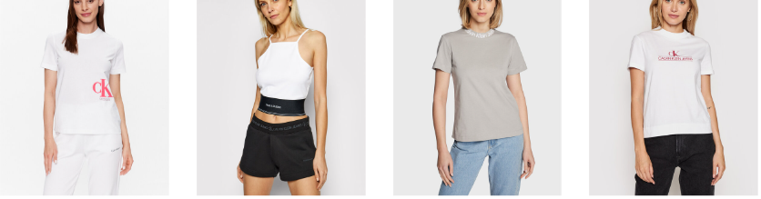 Damen-T-Shirts und Unterhemden von Calvin Klein: Damen-T-Shirts und Unterhemden von Calvin Klein: