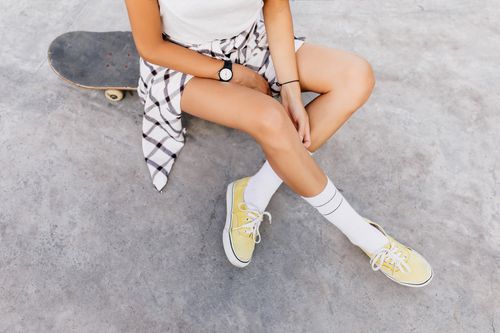 Damen-Sneaker mit Plateau 1