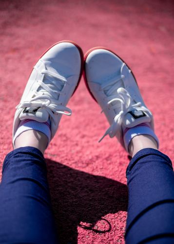 Damen-Sneaker mit Plateau 6 