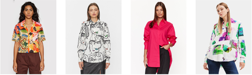 Damenhemden von Desigual: Damenhemden von Desigual: