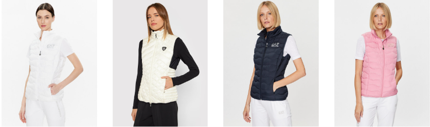 Damenwesten oder Jacken EA7 Empori Armani