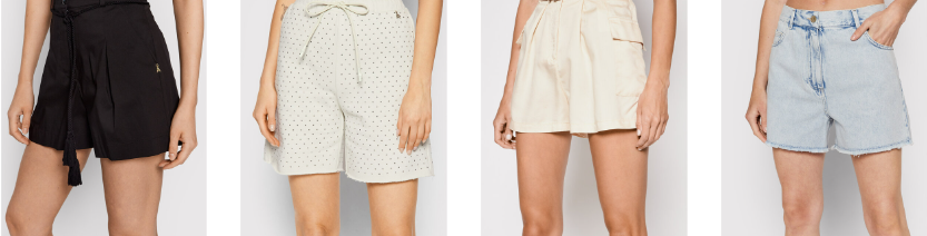 Damen-Shorts Patrizia Pepe Damen-Shorts Patrizia Pepe
