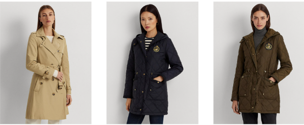 Damenmäntel Ralph Lauren