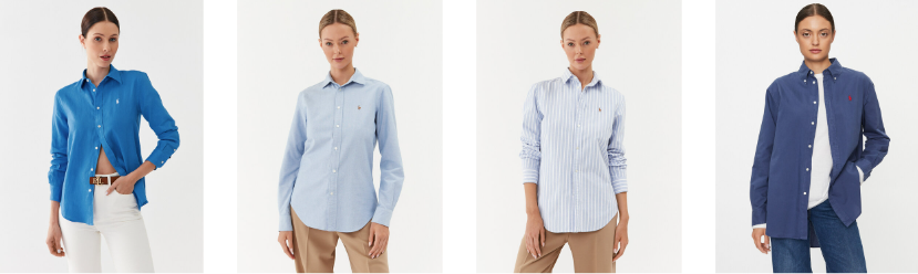 Damenhemden von Ralph Lauren: Damenhemden von Ralph Lauren: